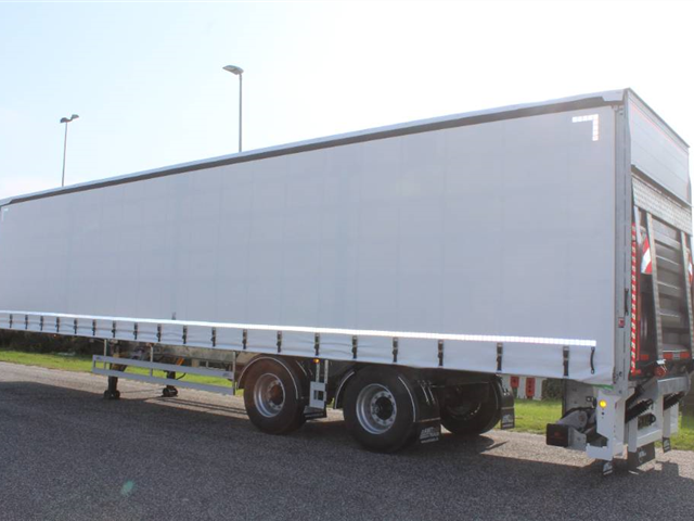 AMT 2 akslet city trailer med lift og TRIDEC- CI200