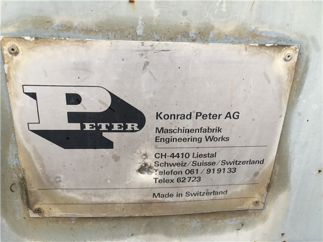 Diverse Konrad Peter  R12 fejemaskine